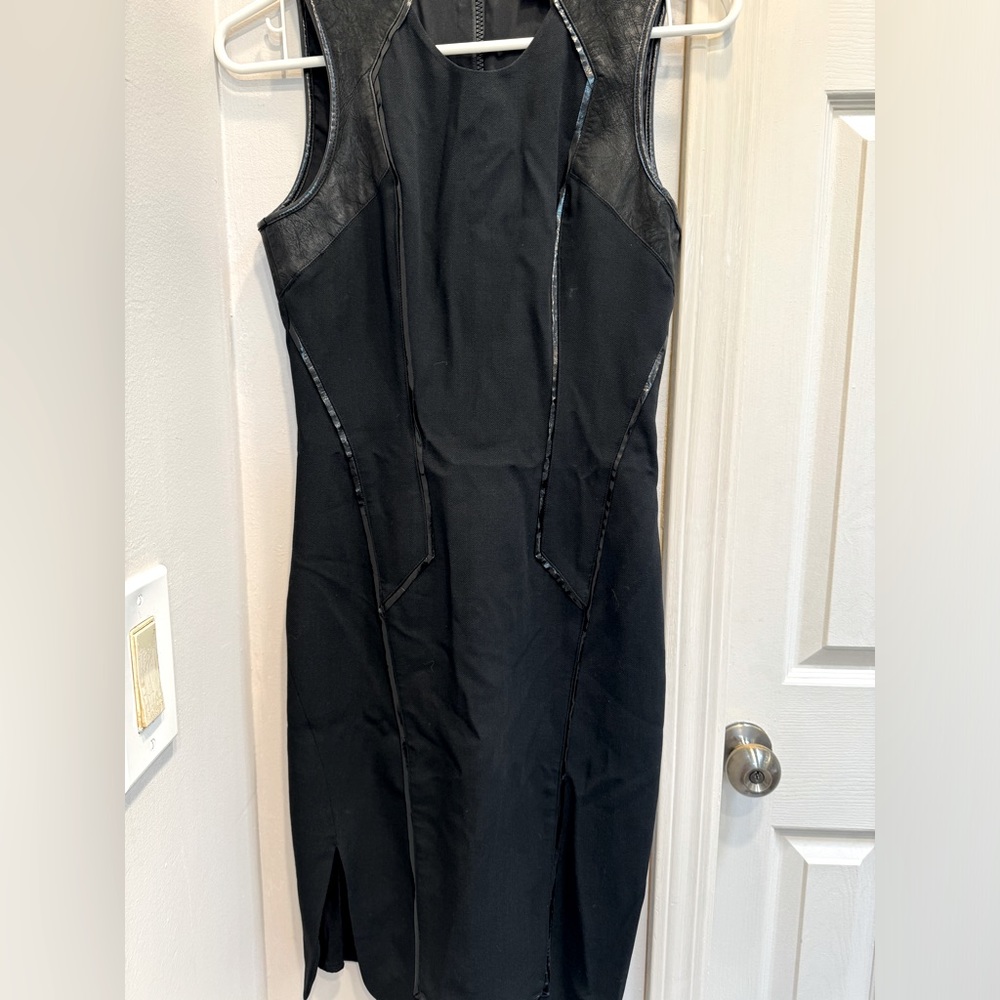 Evening black dress